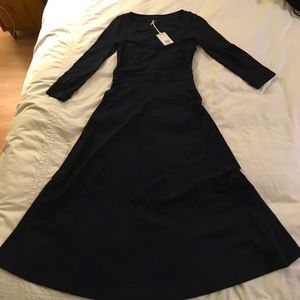 Navi blue Cos midi dress
